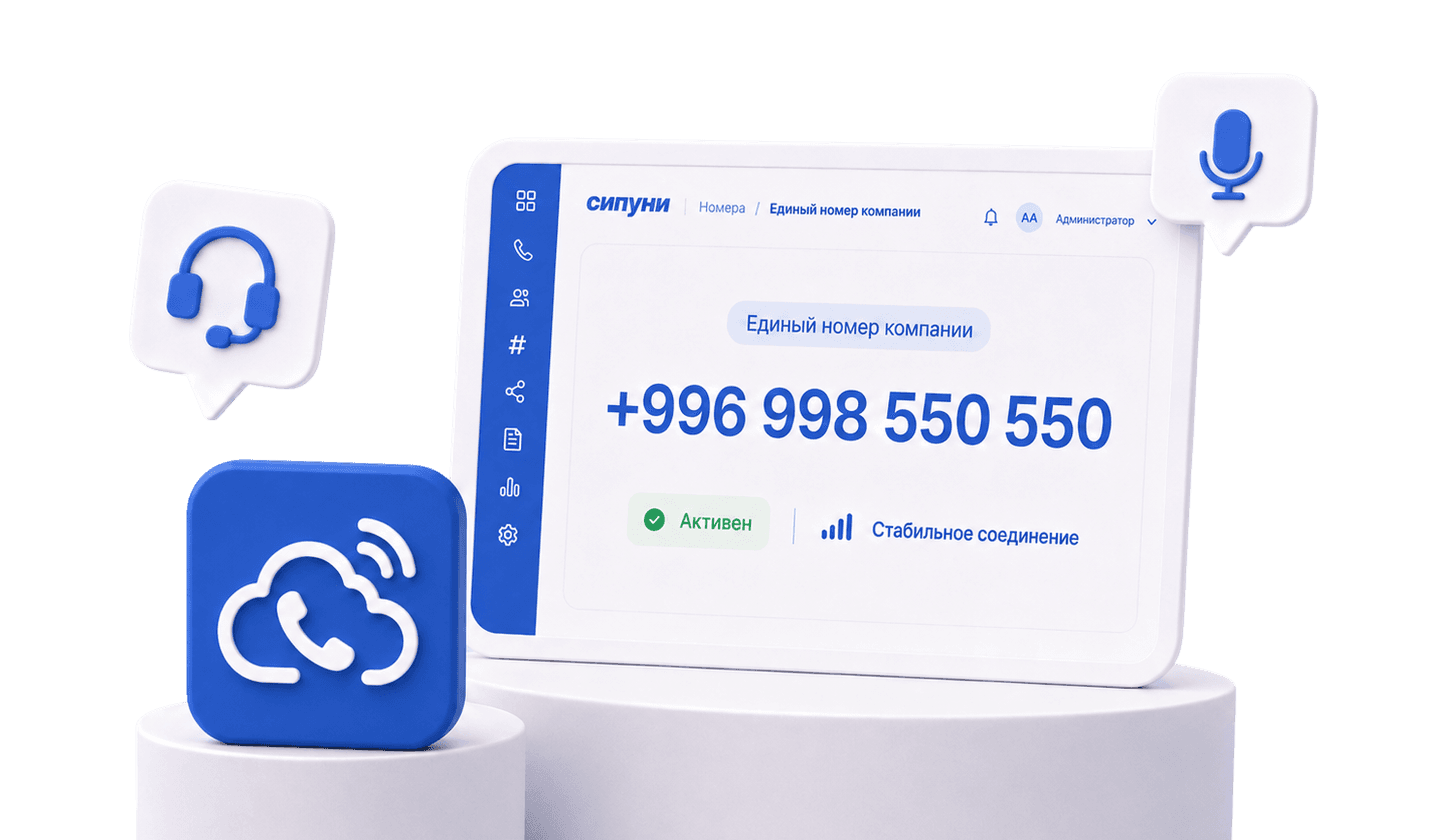 Облачная телефония SIPUNI с интеграцией CRM